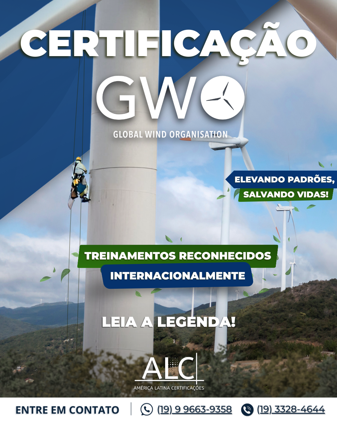 Leia mais sobre o artigo GWO: A certificação para seu campo de treinamento