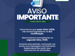 AVISO IMPORTANTE