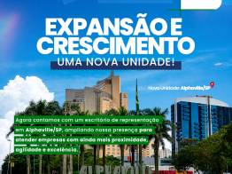 Expansão e crescimento uma nova Unidade!